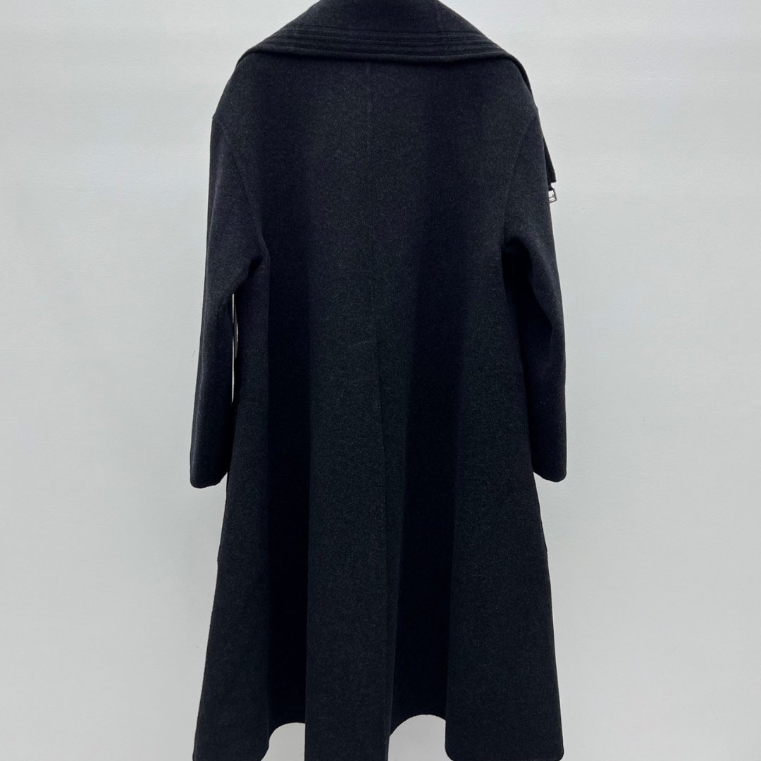Cashmere Blend Dunkelmarineblau – Bild 4