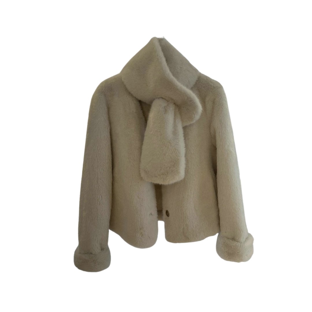 Trenchcoat Teddy Wool Beige