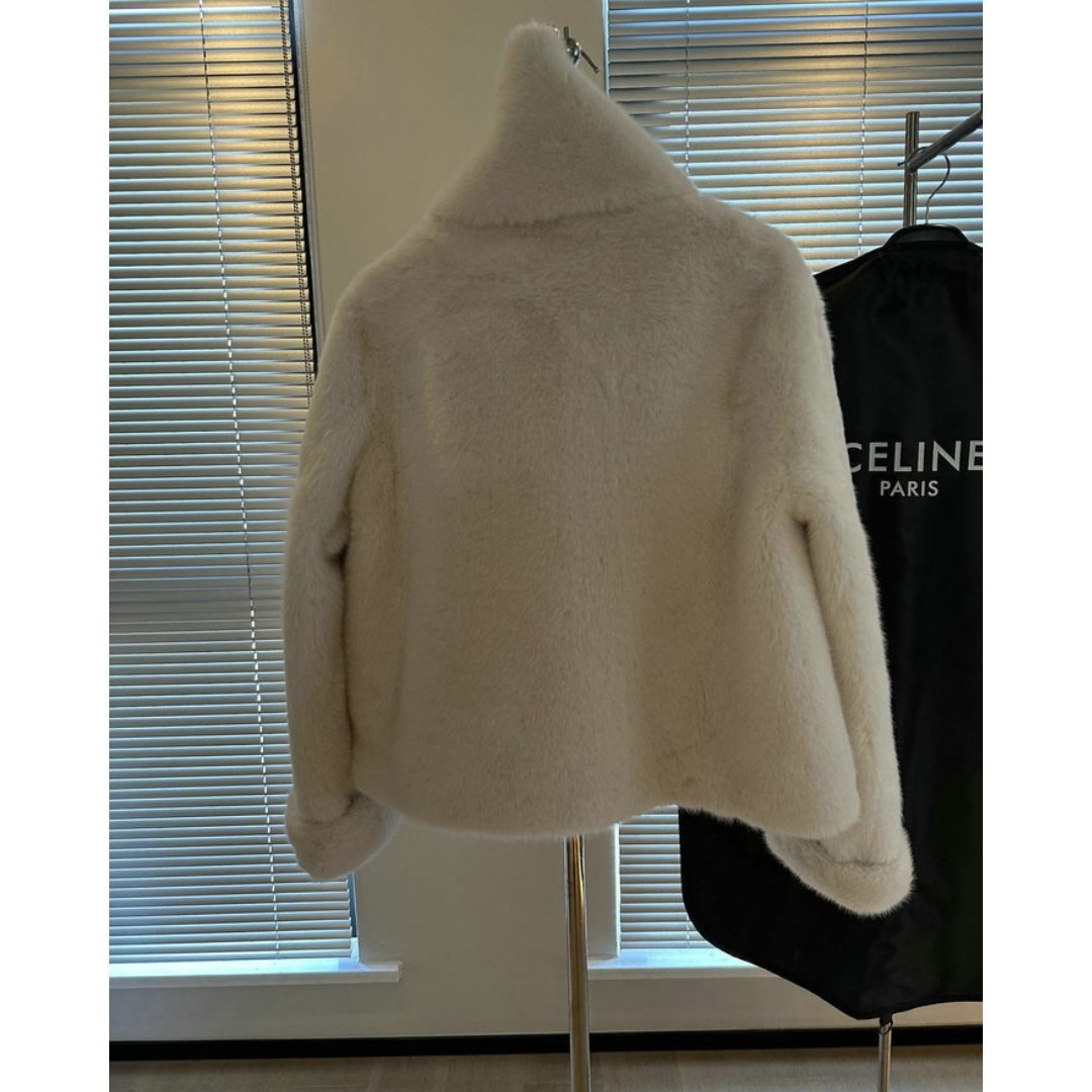 Trenchcoat Teddy Wool Beige – Bild 2