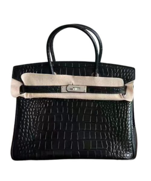 Birkin 25 Noir Schwarz