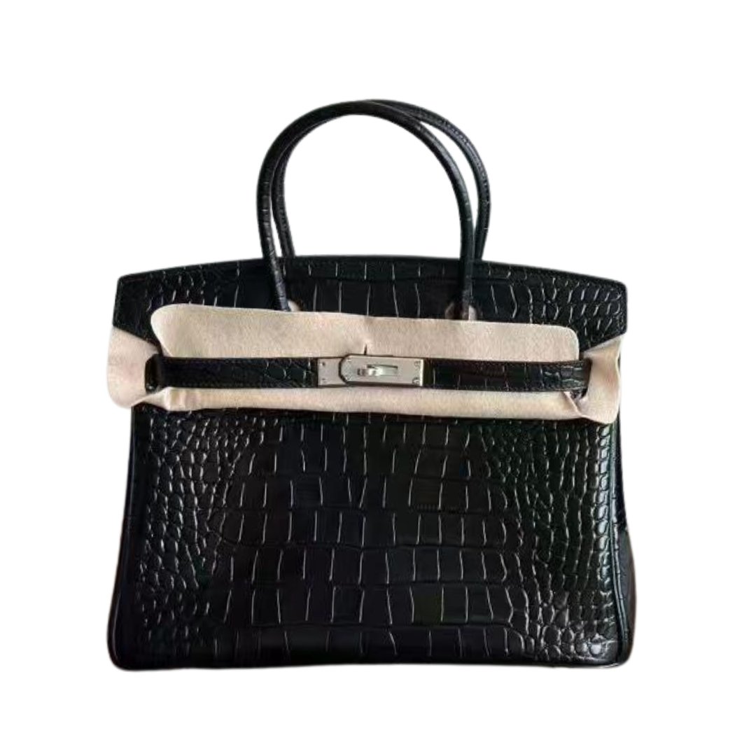 Birkin 25 Noir Schwarz