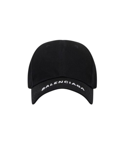 Schwarze Visierkappe