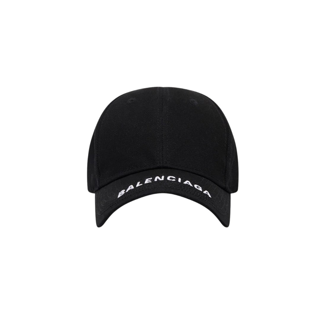 Schwarze Visierkappe