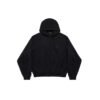 Schwarzer Herren-Kapuzenpullover