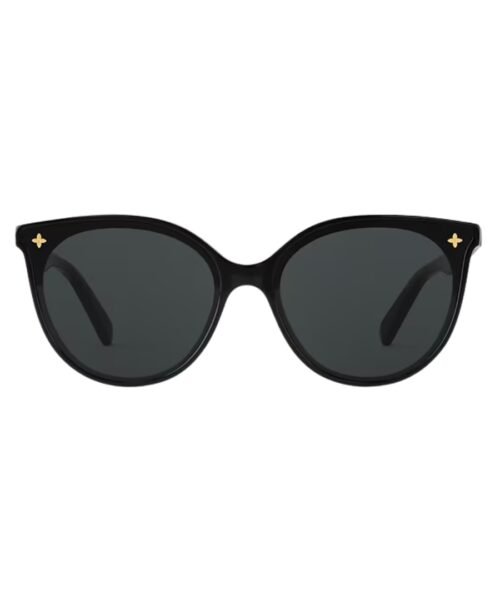 Monogram Fame Cat Eye Schwarz