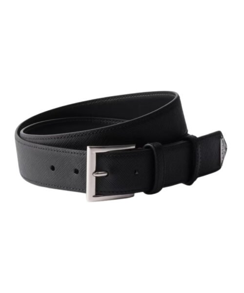 Saffiano Schwarz 3.3 cm