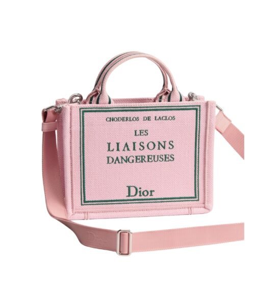 Alternative view of Mini Book Tote Rosa 36 cm
