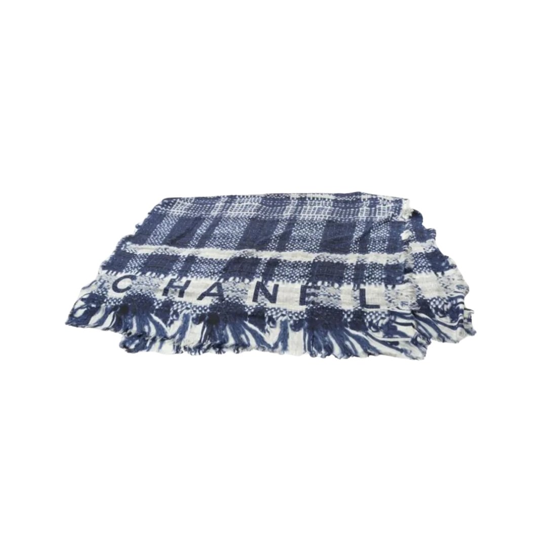 Silk Scarf Dunkelblau