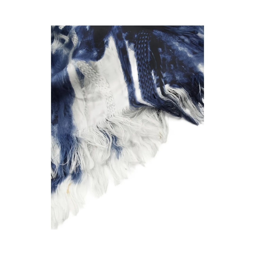 Silk Scarf Dunkelblau – Bild 3