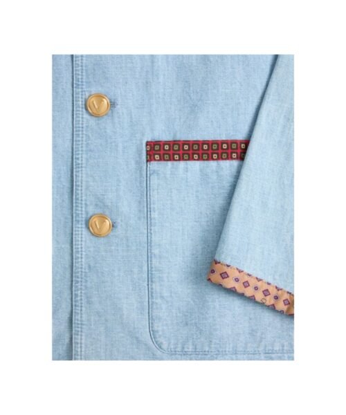 Alternative view of Valentino Jeans-Safarijacke mit bedruckten Kanten