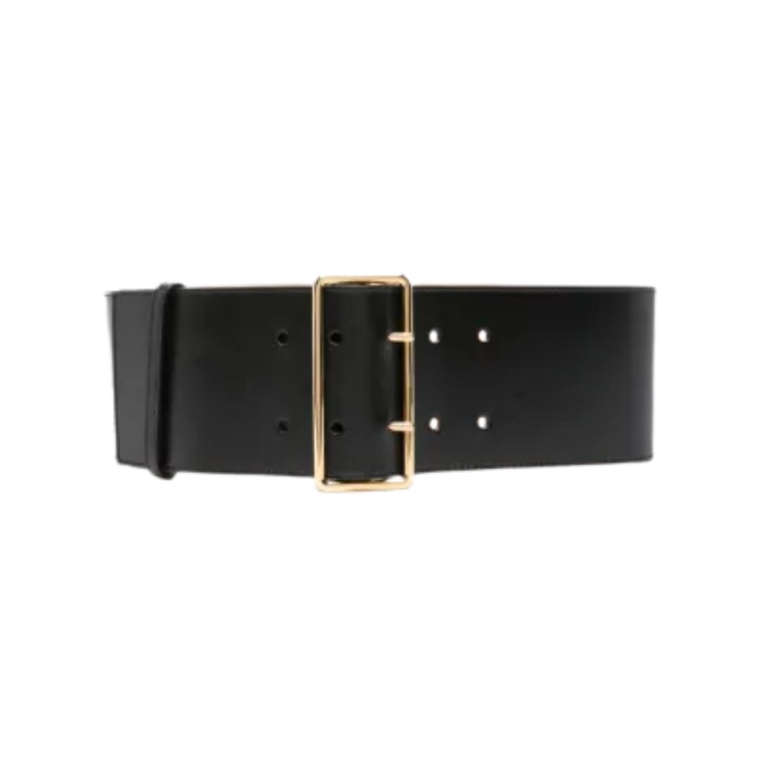 Leder Schwarz 8.5 cm