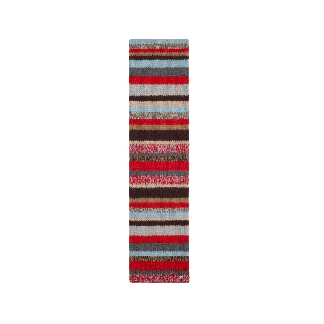 Mouline Alpaka Rot/Grau