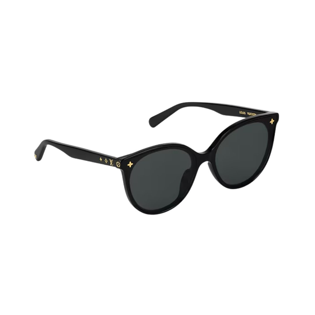 Monogram Fame Cat Eye Schwarz – Bild 2