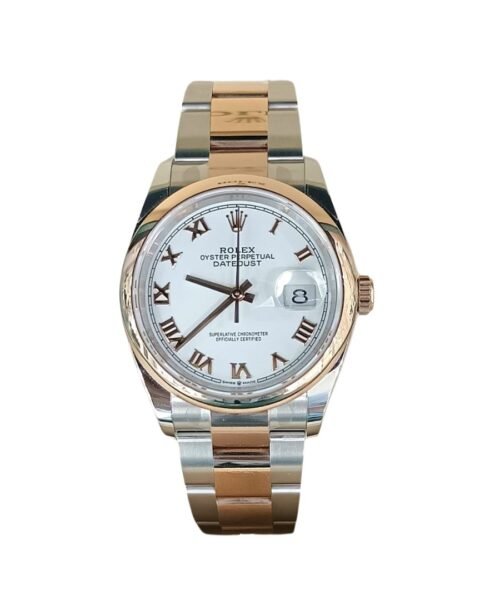 Alternative view of DATEJUST 36 Everose Nuovo Mai Indossato 2021 DateJust