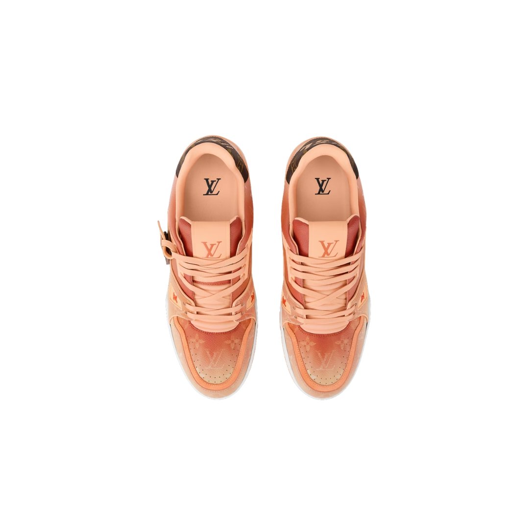Louis Vuitton Turnschuhe LV Orange – Bild 2