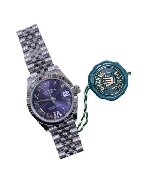 Alternative view of Datejust 31mm Viola Numeri Romani con Diamanti – 2024 DateJust