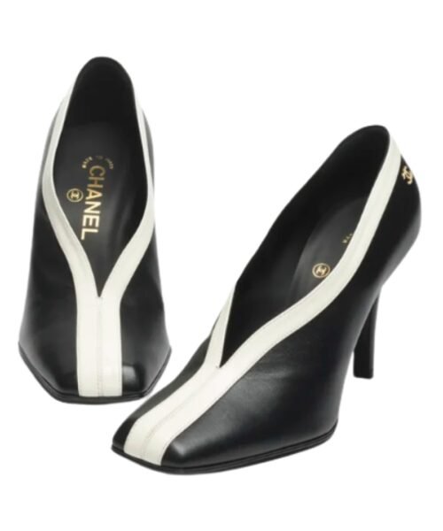 Alternative view of Pumps Schwarz/Elfenbein 9.5 cm