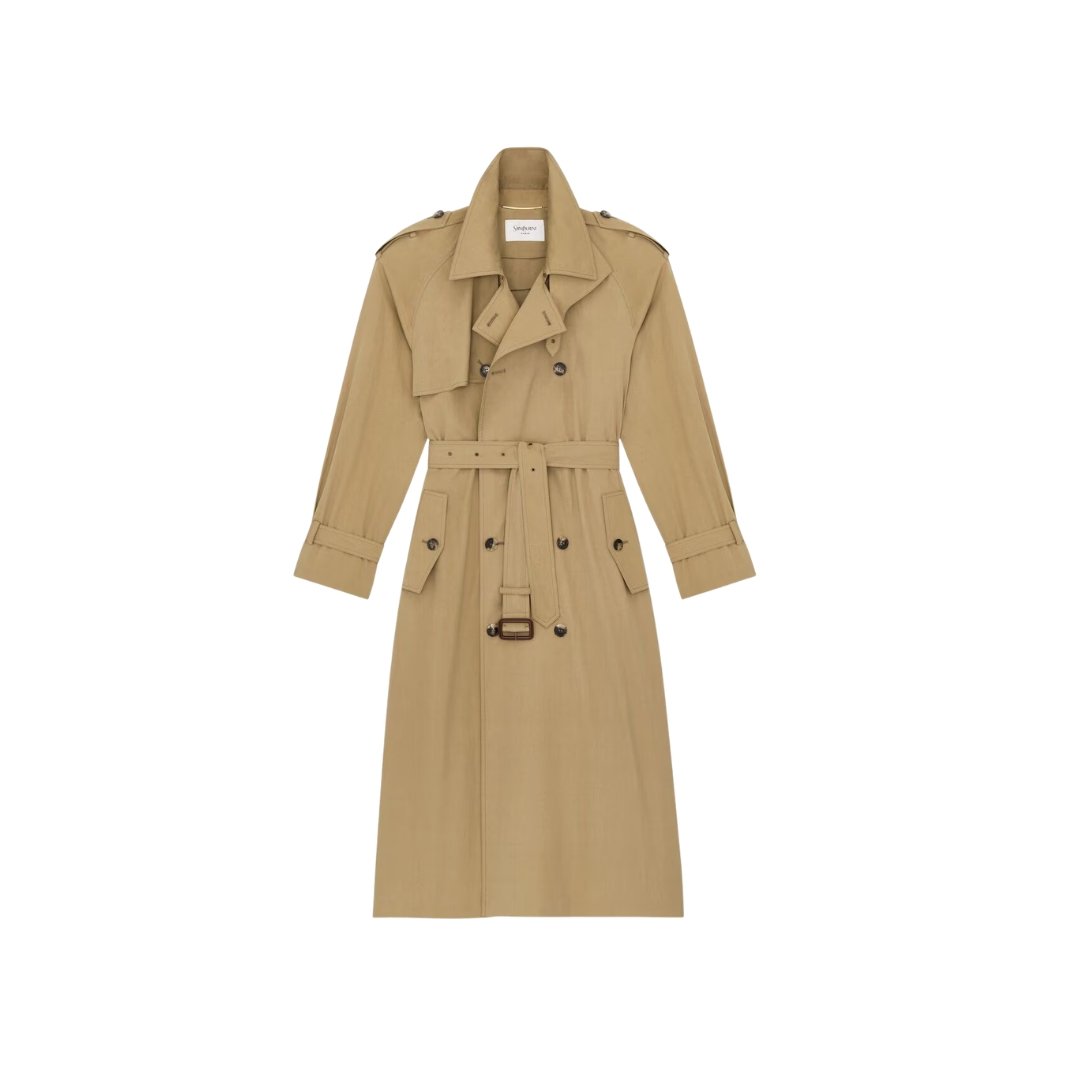 Trenchcoat Beige – Bild 2
