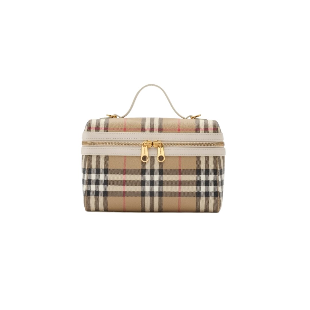 Schminktasche Seifenbeige 19.5 cm