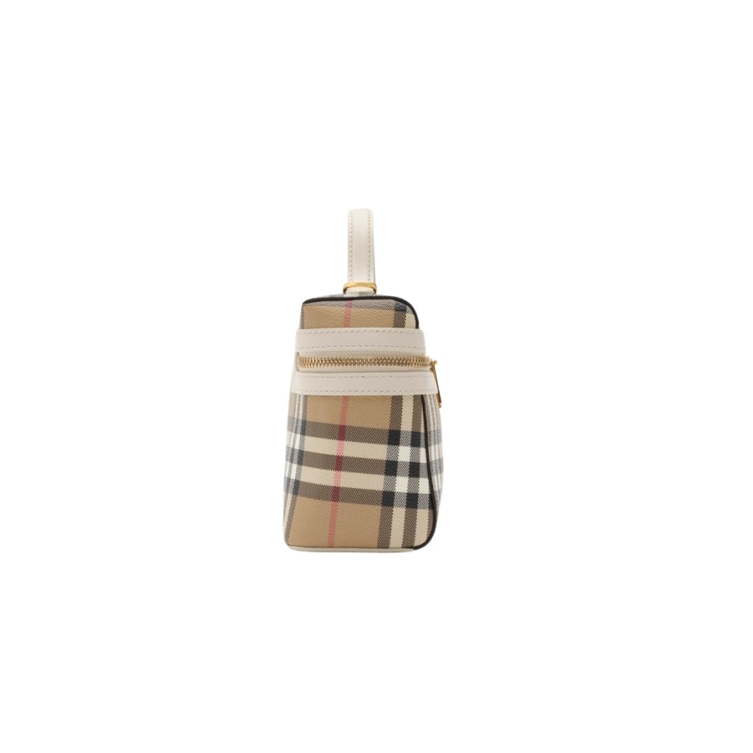 Schminktasche Seifenbeige 19.5 cm – Bild 3