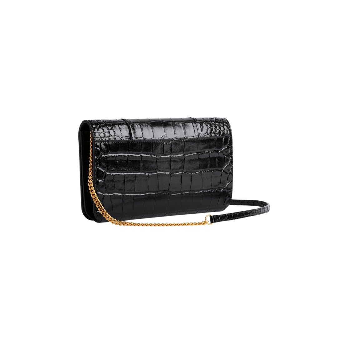 Schwarze Handytasche 20 cm – Bild 3