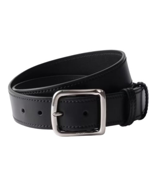 Leder Schwarz 3.5 cm