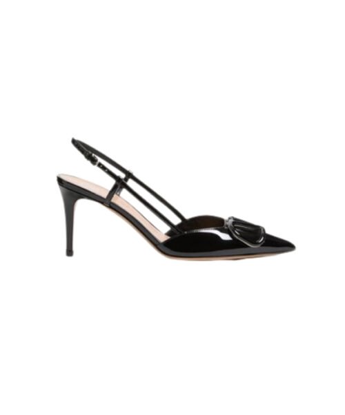 Vlogo Signature Lackleder-Slingback-Pumps