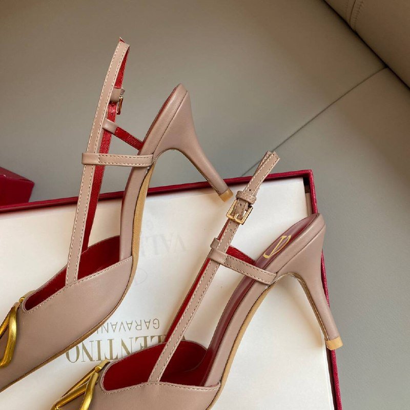 VLogo Signatur Slingback-Pumps – Bild 7
