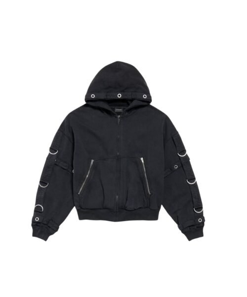 Herren-Cargo-Kapuzenjacke