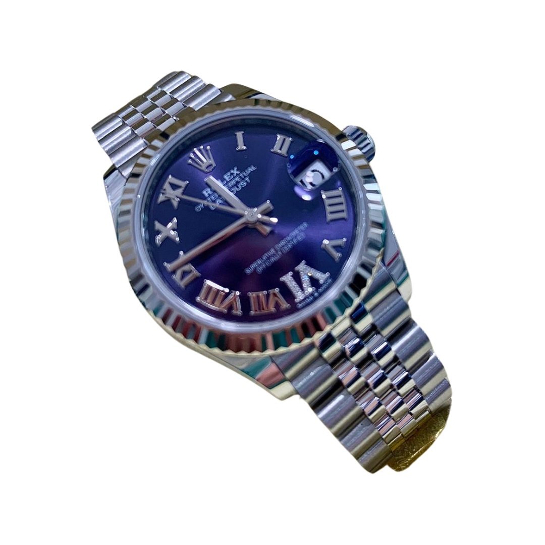 Datejust 31mm Viola Numeri Romani con Diamanti – 2024 DateJust – Bild 4