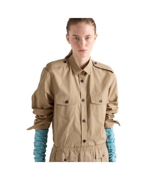Alternative view of Popeline Beige