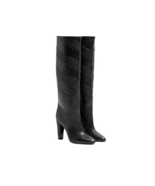 Alternative view of Rayons Nappa Stiefel mit Chevron-Muster