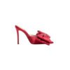 Yolande Satin-Pantolette Rot