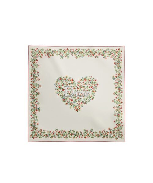 Dioramour Floral Heart 90 Quadratischer Schal