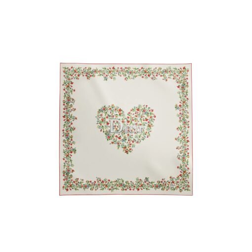 Dioramour Floral Heart 90 Quadratischer Schal – Bild 3