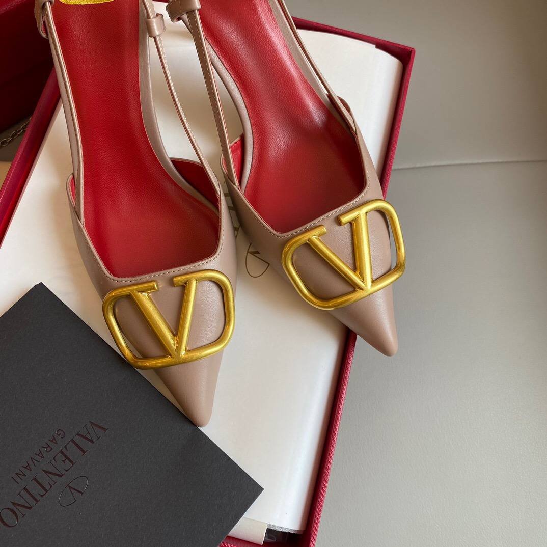 VLogo Signatur Slingback-Pumps – Bild 6