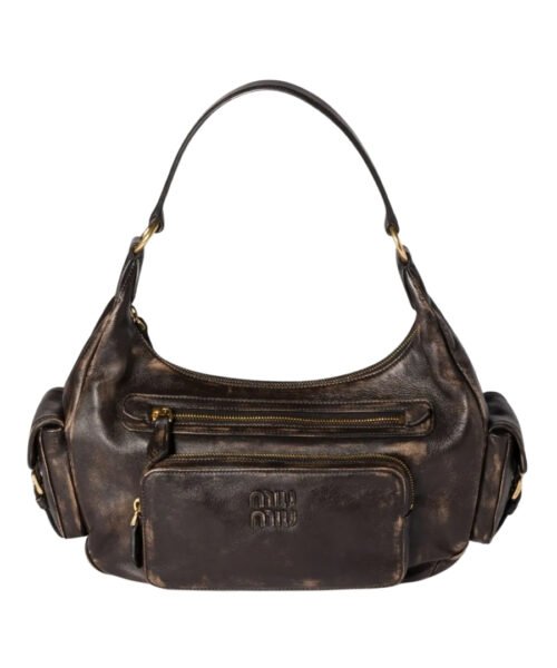 Pocket Shoulder Braun 32 cm
