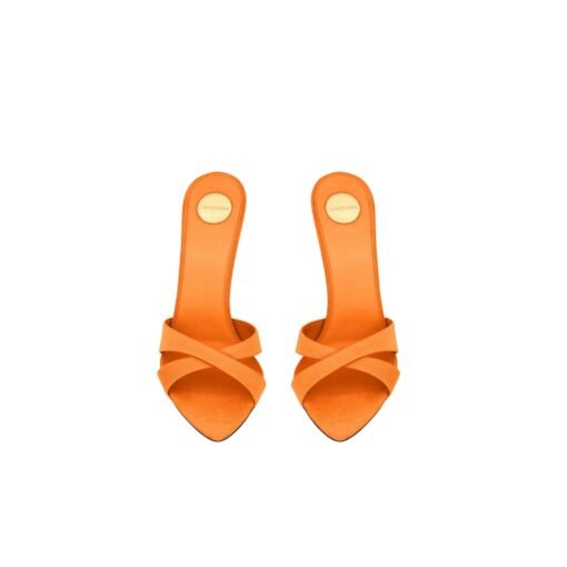 KIRAT Sandalen aus Satinkrepp – Bild 5