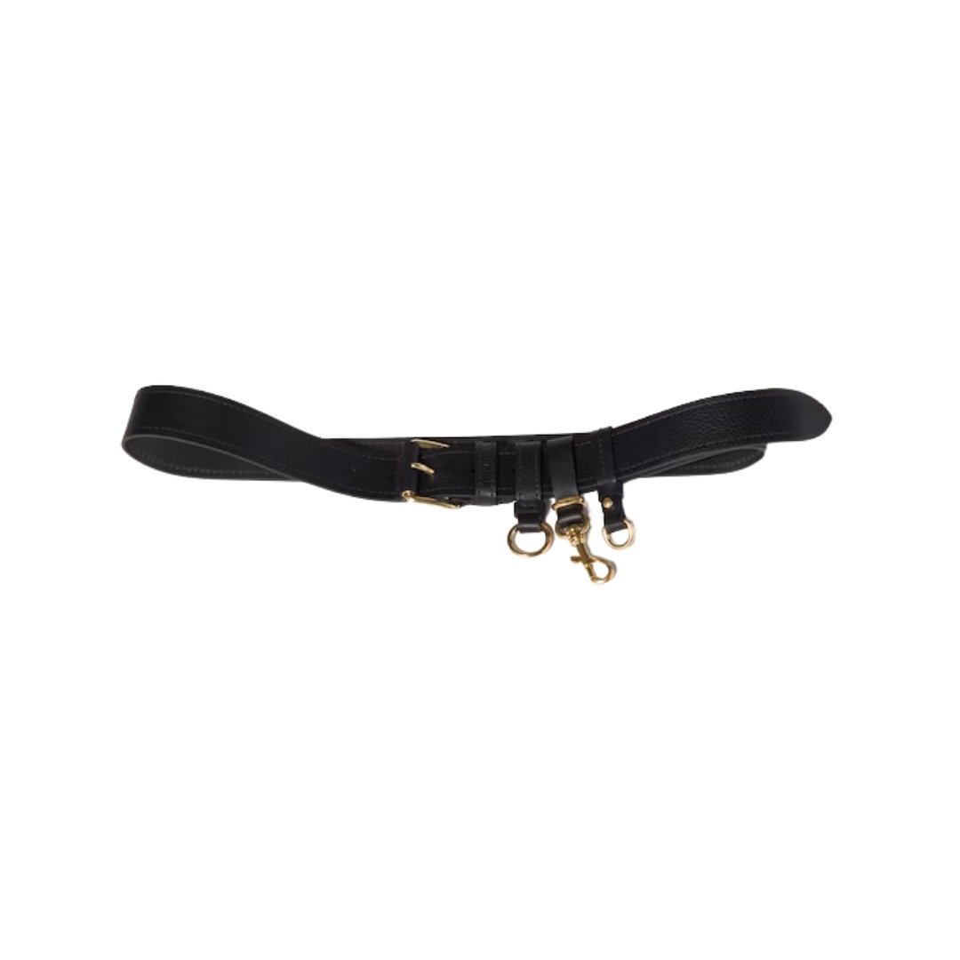 Leather Schwarz 3.5 cm