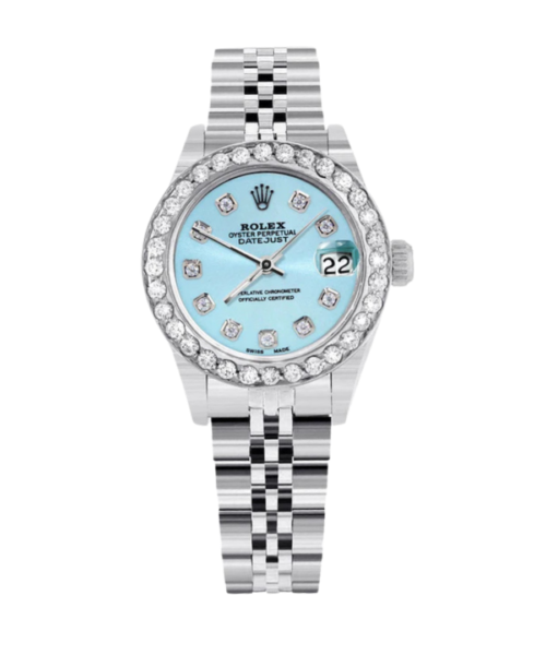 Alternative view of Datejust 26 Blau/Silber