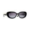 CHANEL Sonnenbrille Oval Grau