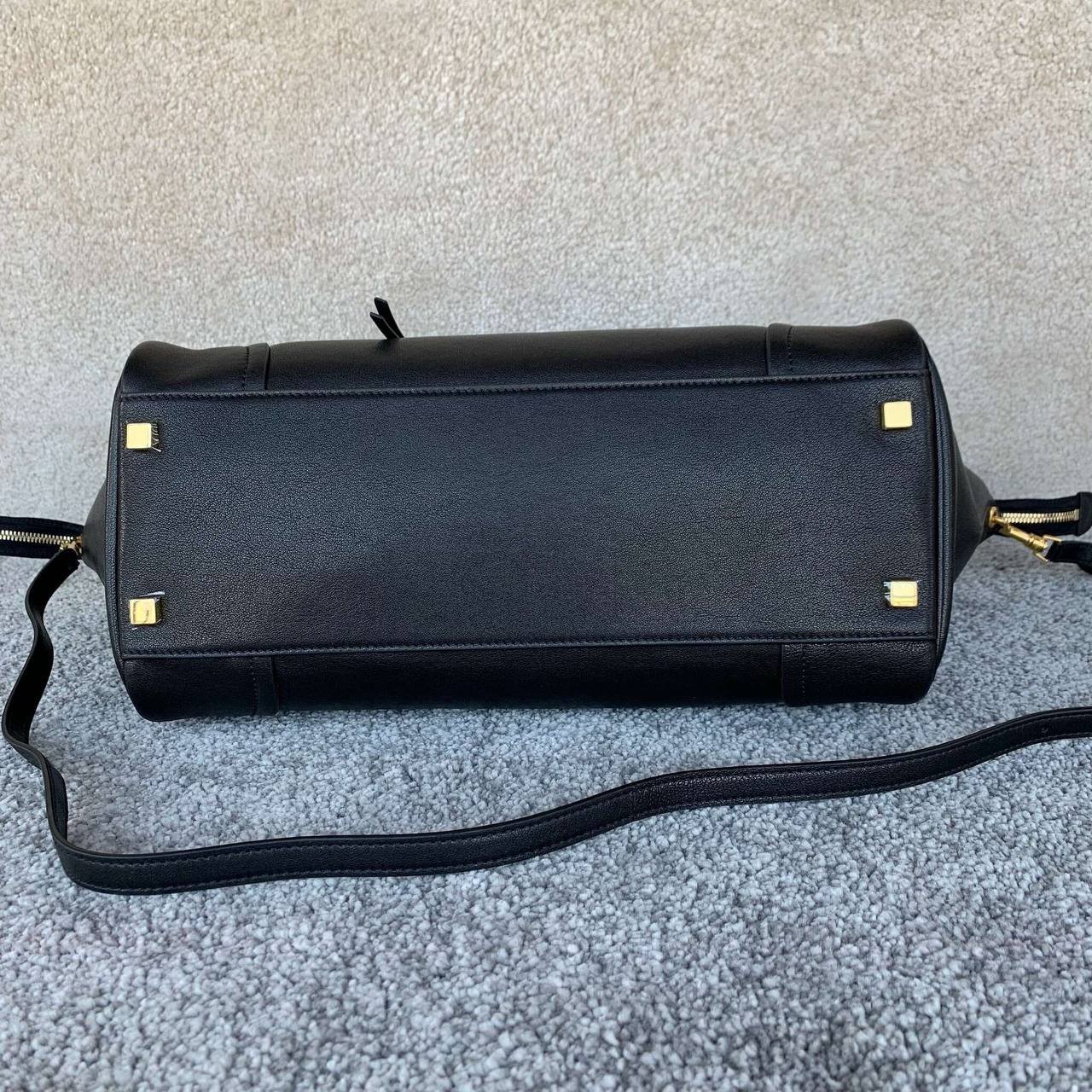 Luggage Lammfell Schwarz 55 cm – Bild 8