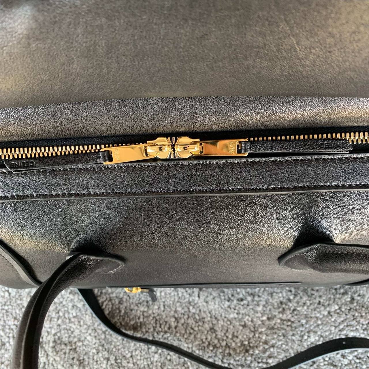 Luggage Lammfell Schwarz 55 cm – Bild 7