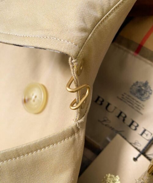 Alternative view of Long Waterloo Heritage Trenchcoat Beige