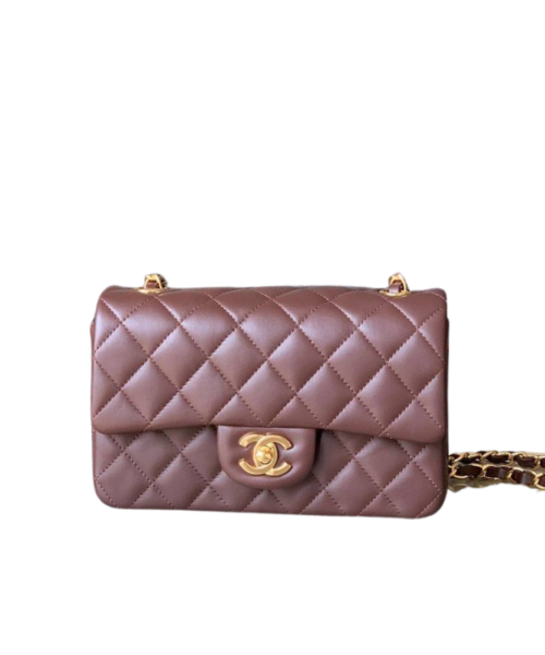 Flip-Tasche Braun 20 cm