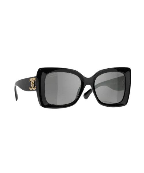 Square Acetate Schwarz