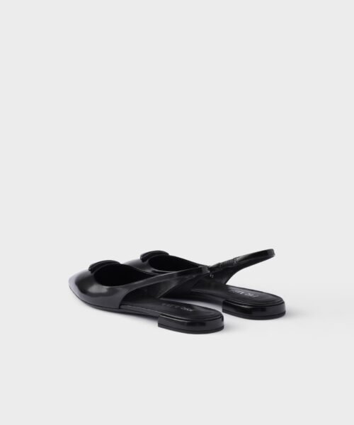 Alternative view of Prada leather Slingback Pumps